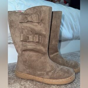 Livie & Luca NEW Brown Suede Kids Boots size 11